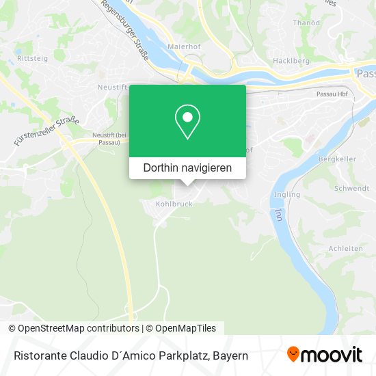 Ristorante Claudio D´Amico Parkplatz Karte