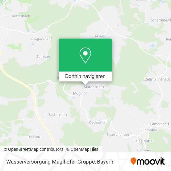 Wasserversorgung Muglhofer Gruppe Karte