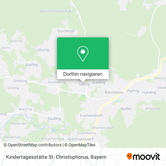 Kindertagesstätte St. Christophorus Karte