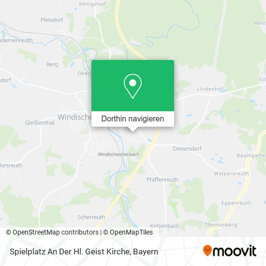 Spielplatz An Der Hl. Geist Kirche Karte