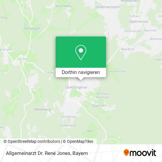 Allgemeinarzt Dr. René Jones Karte