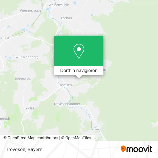 Trevesen Karte
