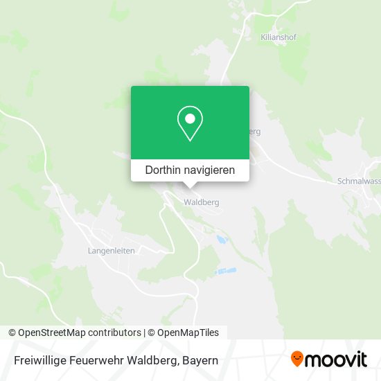 Freiwillige Feuerwehr Waldberg Karte