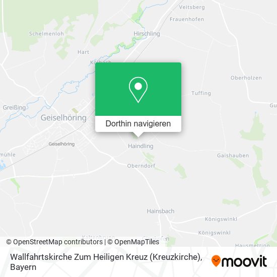 Wallfahrtskirche Zum Heiligen Kreuz (Kreuzkirche) Karte