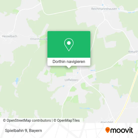 Spielbahn 9 Karte
