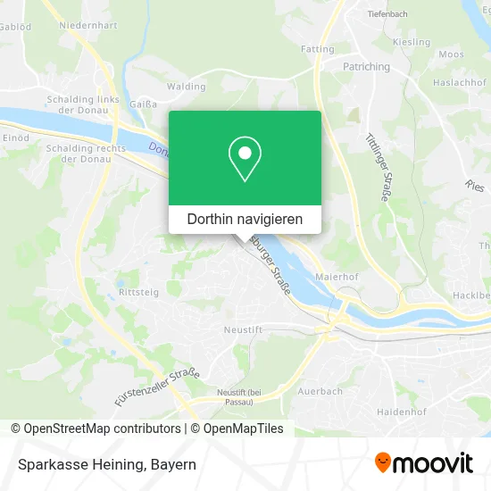 Sparkasse Heining Karte