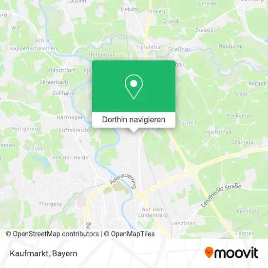 Kaufmarkt Karte