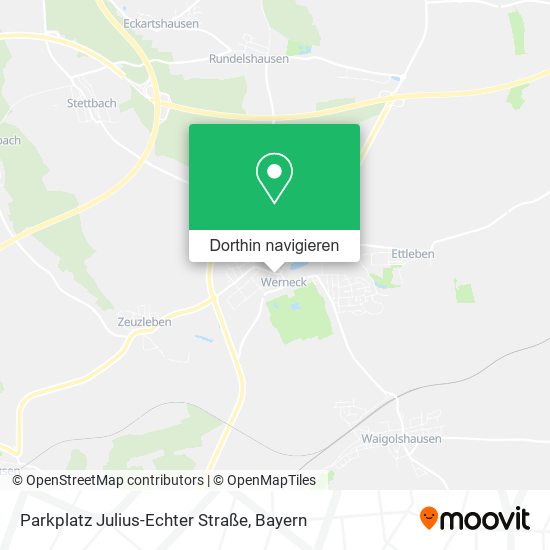 Parkplatz Julius-Echter Straße Karte