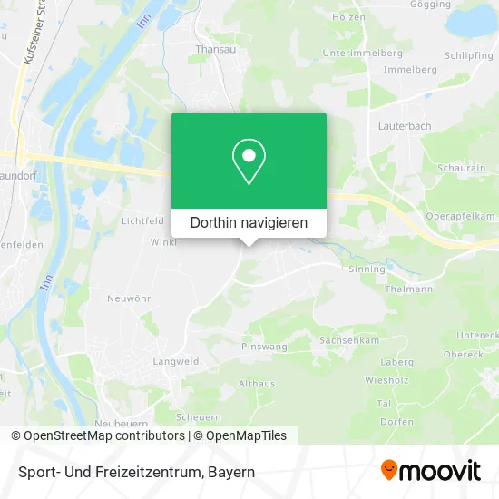 Sport- Und Freizeitzentrum Karte