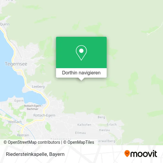 Riedersteinkapelle Karte