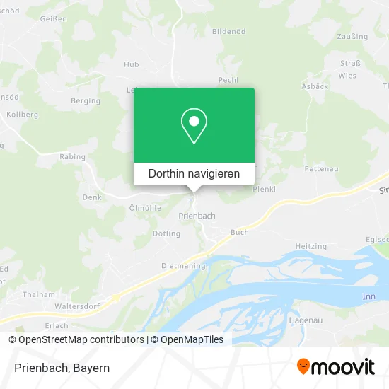 Prienbach Karte