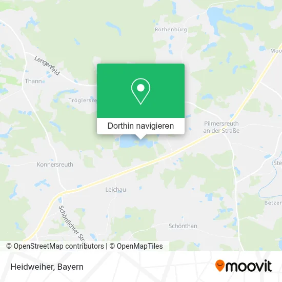 Heidweiher Karte