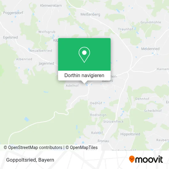 Goppoltsried Karte