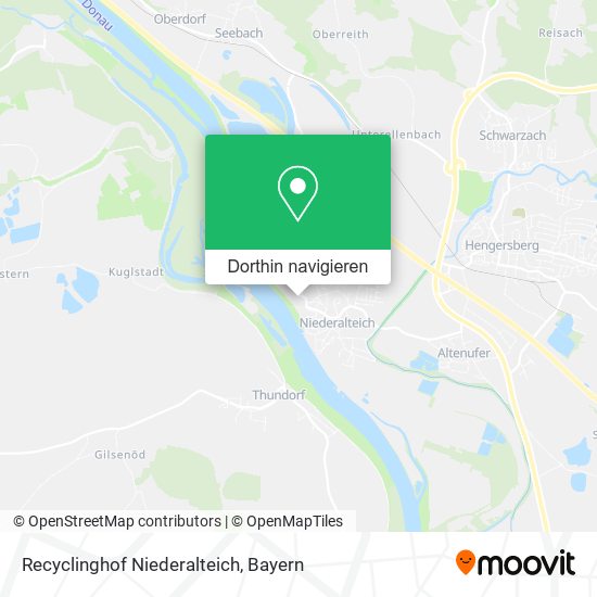 Recyclinghof Niederalteich Karte