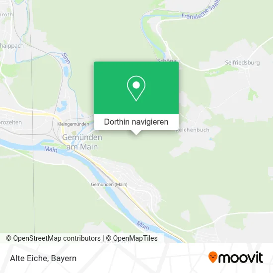 Alte Eiche Karte