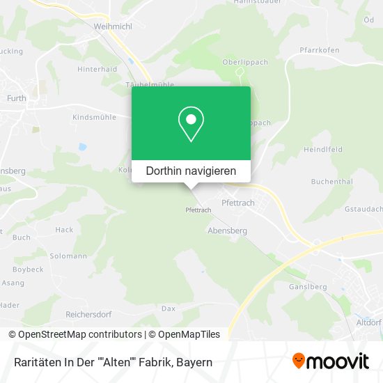 Raritäten In Der ""Alten"" Fabrik Karte
