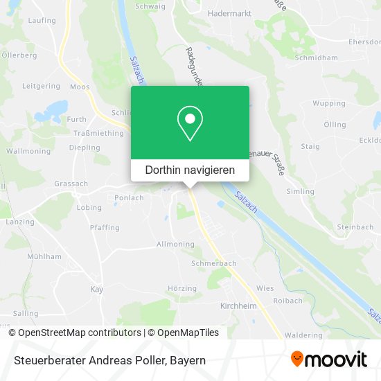 Steuerberater Andreas Poller Karte