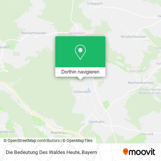 Die Bedeutung Des Waldes Heute Karte