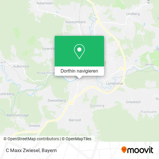 C Maxx Zwiesel Karte