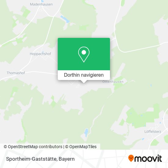 Sportheim-Gaststätte Karte