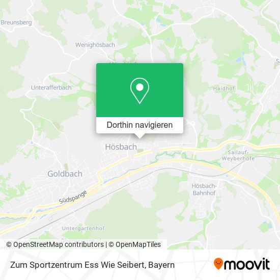 Zum Sportzentrum Ess Wie Seibert Karte