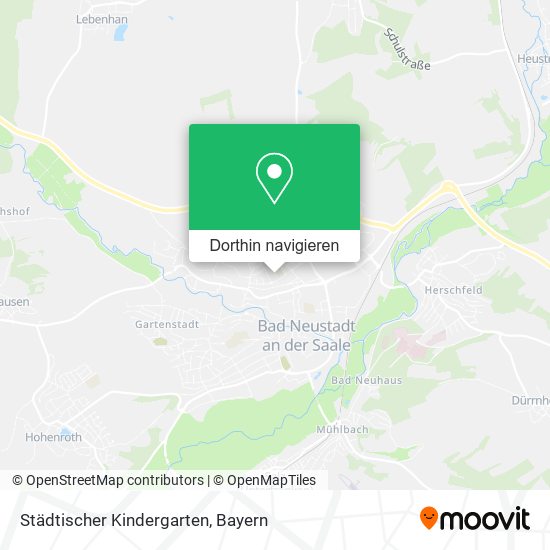 Städtischer Kindergarten Karte
