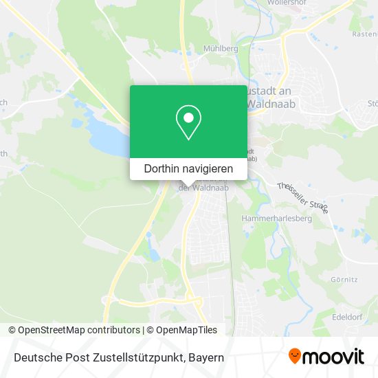 Deutsche Post Zustellstützpunkt Karte