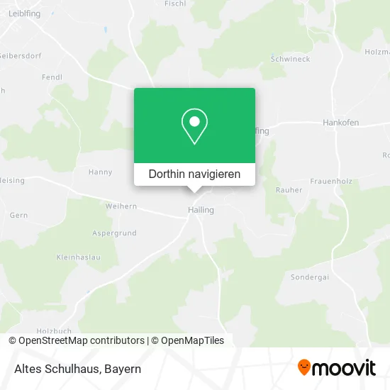 Altes Schulhaus Karte