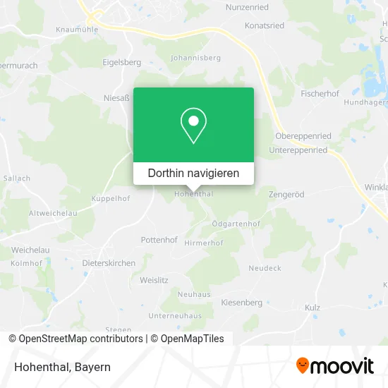Hohenthal Karte