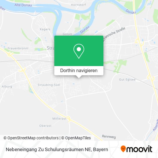 Nebeneingang Zu Schulungsräumen NE Karte