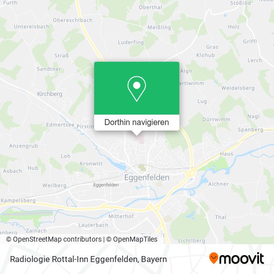 Radiologie Rottal-Inn Eggenfelden Karte