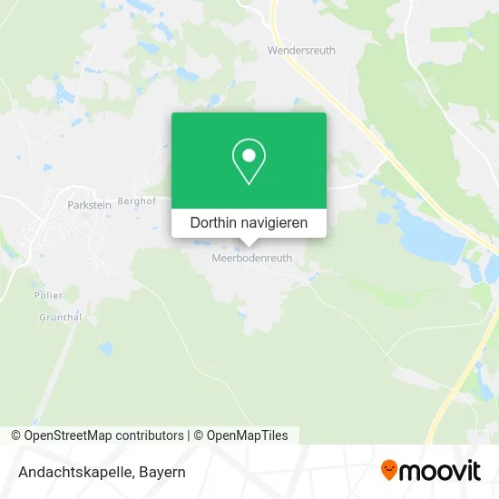 Andachtskapelle Karte