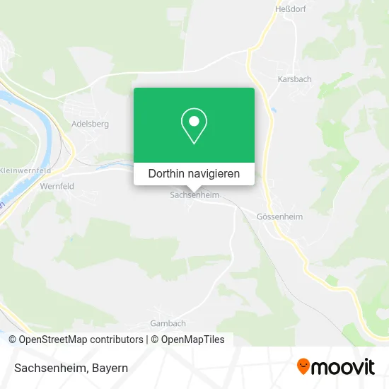 Sachsenheim Karte