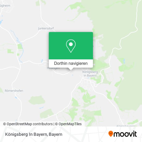 Königsberg In Bayern Karte