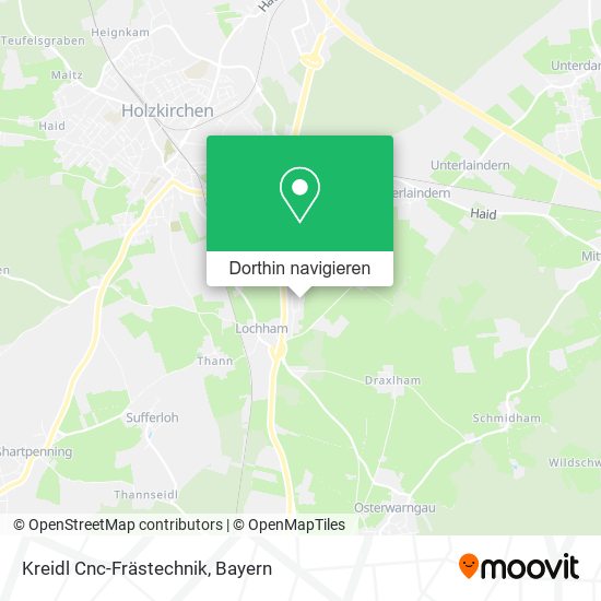 Kreidl Cnc-Frästechnik Karte