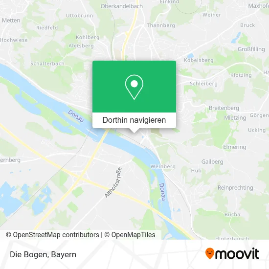 Die Bogen Karte