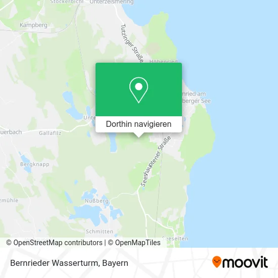 Bernrieder Wasserturm Karte