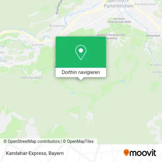 Kandahar-Express Karte