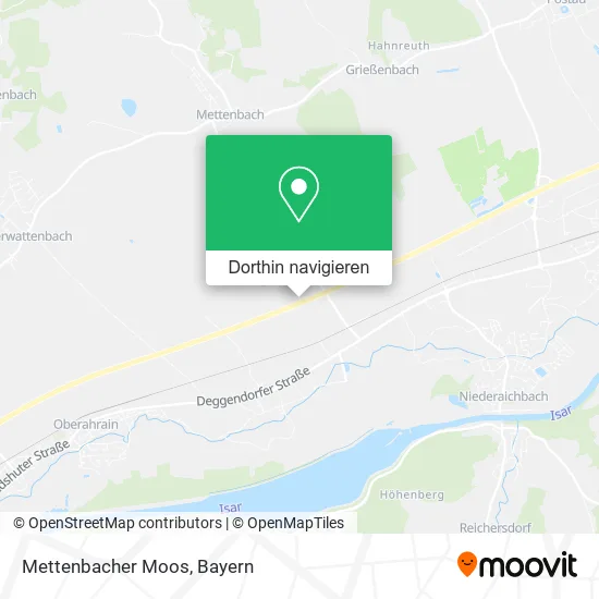 Mettenbacher Moos Karte