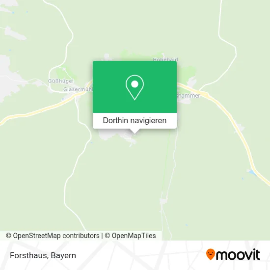 Forsthaus Karte