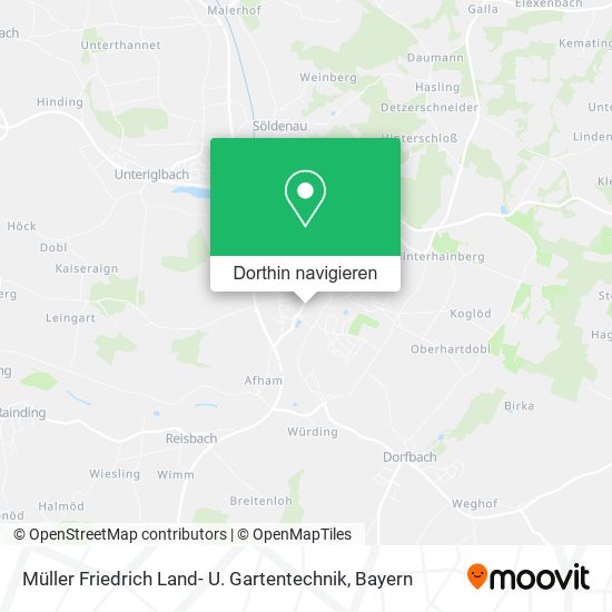 Müller Friedrich Land- U. Gartentechnik Karte