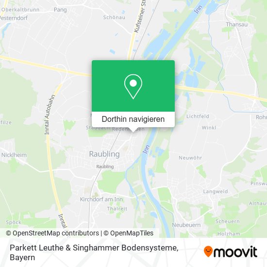 Parkett Leuthe & Singhammer Bodensysteme Karte