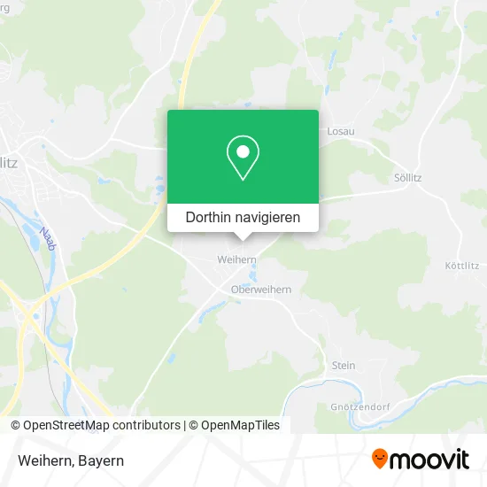 Weihern Karte