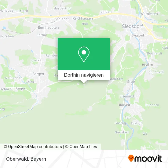 Oberwald Karte