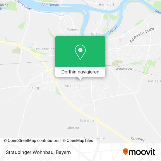 Straubinger Wohnbau Karte