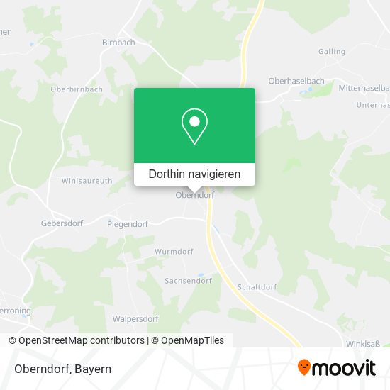 Oberndorf Karte