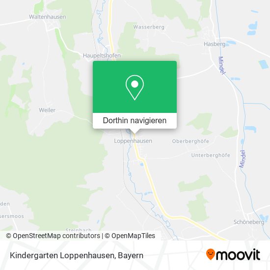 Kindergarten Loppenhausen Karte