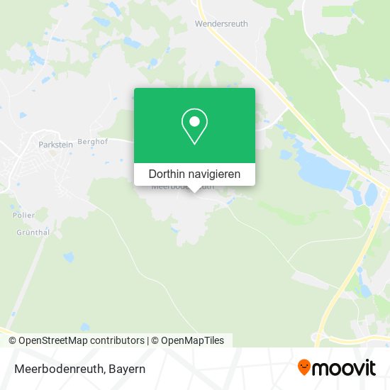 Meerbodenreuth Karte