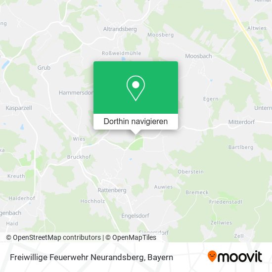 Freiwillige Feuerwehr Neurandsberg Karte