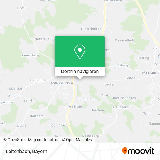 Leitenbach Karte